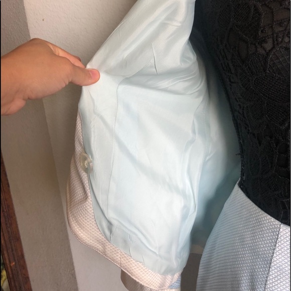 Bob Mackie couture stunning satin baby blue set - Picture 10 of 16